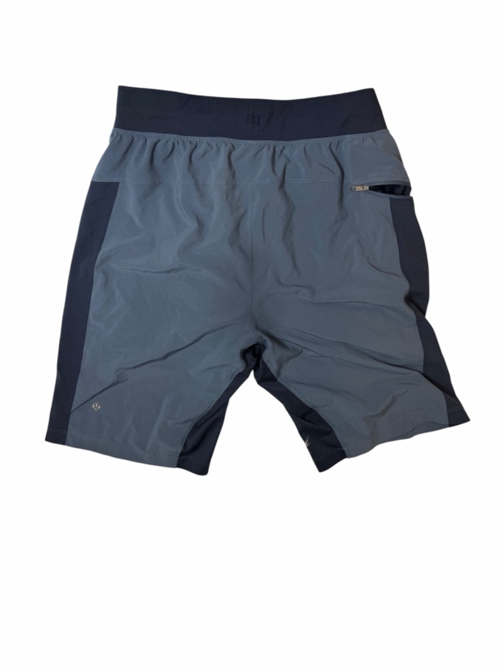 Lululemon Men's T.H.E. Linerless Blue/Gray Shorts SZ Médium